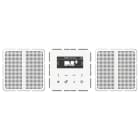 JUNG - Smart Radio DAB+, Set Stereo, Serie CD, alpinweiss