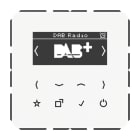 JUNG - Smart Radio DAB+, Serie CD, alpinweiss