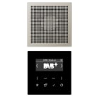 JUNG - Smart Radio DAB+, Set Mono, Serie LS, Edelstahl