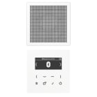 JUNG - Smart Radio DAB+ Bluetooth, Set Mono, Serie LS, alpinweiss