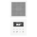 JUNG - Smart Radio DAB+, Set Mono, Serie LS, alpinweiss