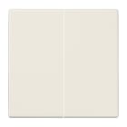 JUNG - Steuertaste 2fach Standard, Duroplast, Serie LS, weiss