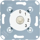 JUNG - Drehschalter, 3-Stufen-Schalter m. AUS-Stellung 16 AX 250 V ~ 250V ~, alpinweiss