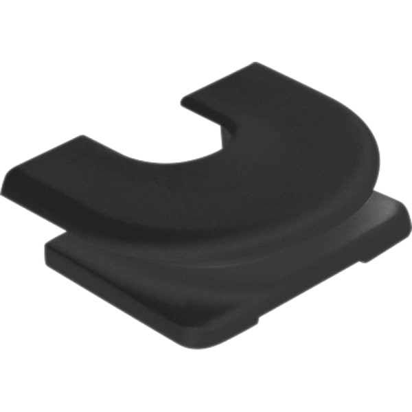JUNG - Einführungsschieber für Kabel und Minikanal, Thermoplast, schwarz