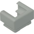 JUNG - Einführungsschieber für Kabelkanal 15 x 15 mm, Thermoplast, steingrau