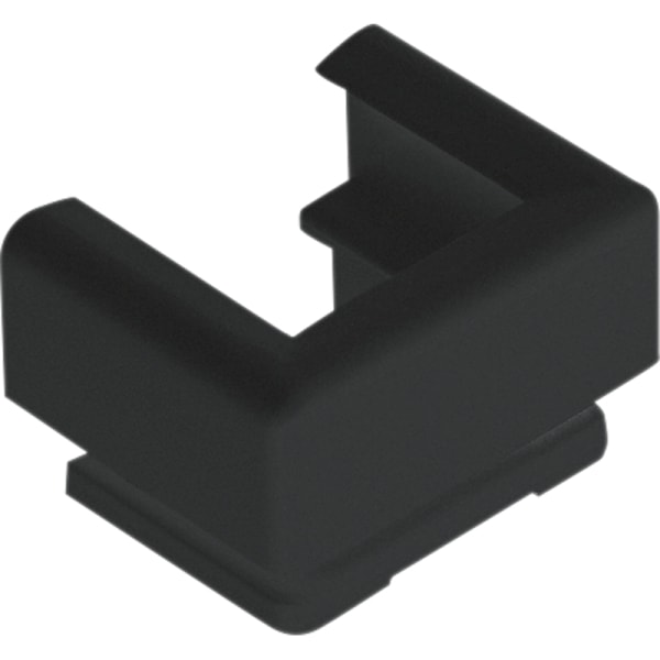 JUNG - Einführungsschieber für Kabelkanal 15 x 15 mm, Thermoplast, schwarz