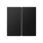 JUNG - Tastensatz 1fach, F40, Serie A, graphitschwarz matt