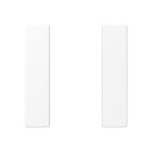 JUNG - Tastensatz 1fach, F50, Serie A, schneeweiss matt