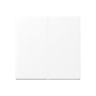 JUNG - Wippe 2fach, Serie A, schneeweiss matt