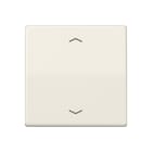 JUNG - Wippe, mit Pfeilsymbolen für KNX Taster 1fach, Duroplast, Serie AS, weiss