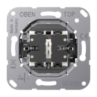 JUNG - Kippschalter, 10AX 250V ~, Serien mit 2 roten LED-Lampen, ohne Krallen