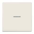 JUNG - Wippe mit Lichtleiter für KNX Taster 1fach, Duroplast, Serie LS, weiss