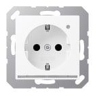 JUNG - SCHUKO-Steckdose mit LED-Orientierungslicht, 16A 250V ~, SAFETY+, schneeweiss