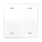 JUNG - Wippe, mit Pfeilsymbolen für KNX Taster, Duroplast, Serie CD, alpinweiss