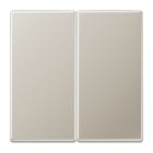 JUNG - Wippe für KNX Taster 2fach, Serie LS, Edelstahl
