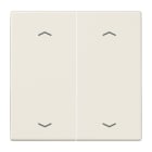 JUNG - Wippe, mit Pfeilsymbolen für KNX Taster 2fach, Duroplast, Serie LS, weiss