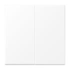JUNG - Wippe 2fach, Serie LS, schneeweiss matt