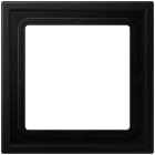 JUNG - Rahmen 1fach, Thermoplast lackiert, LS ZERO, graphitschwarz matt