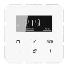 JUNG - Raumtemperaturregler mit Display Standard, Serie CD, alpinweiss