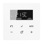 JUNG - Raumtemperaturregler mit Display Standard, Serie LS, alpinweiss