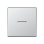 JUNG - eNet Funk-Steuertaste Standard 1fach, Serie A, aluminium