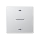 JUNG - eNet Funk-Steuertaste Standard Pfeile 1fach, Pfeilsymbole, aluminium