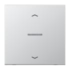 JUNG - eNet Funk-Steuertaste Standard ''Pfeile'' 1fach, Pfeilsymbole, Aluminium