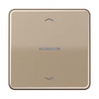 JUNG - eNet Funk-Steuertaste Standard Pfeile 1fach, Pfeilsymbole, Alu, gold-bronze