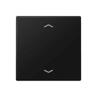 JUNG - Wippe, mit Pfeilsymbolen für KNX Taster 1fach, graphitschwarz