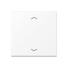 JUNG - Wippe, mit Pfeilsymbolen für KNX Taster 1fach, schneeweiss