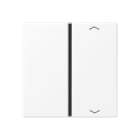JUNG - Taste 1fach, mit Pfeilsymbolen, F40, Serie A, schneeweiss matt
