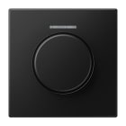 JUNG - Abdeckung mit Lichtleiter für KNX Drehsensor, Serie LS, graphitschwarz matt