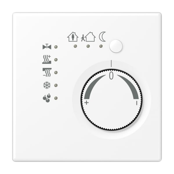 JUNG - KNX Stetigregler mit integrierter Tasterschnittstelle 4fach, schneeweiss matt