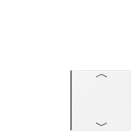 JUNG - Taste 4fach, 1+4, mit Pfeilsymbolen, F40, Serie LS, schneeweiss matt