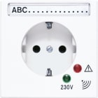 JUNG - SCHUKO Steckdose, 16A 250V ~, Funktionsanzeige, Überspannungsschutz