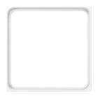JUNG - Zwischenrahmen CD, Serie LS, schneeweiss matt
