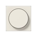 JUNG - Abdeckung mit Drehknopf, Duroplast, Serie AS, weiss