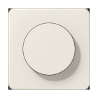 JUNG - Abdeckung mit Drehknopf, Duroplast, Serie CD, weiss
