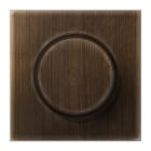 JUNG - Abdeckung für Drehdimmer, Messing, Serie LS, Messing antik
