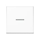 JUNG - KNX RF Taster 1fach, Thermoplast, Serie A, alpinweiß