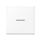 JUNG - KNX RF Taster 1fach, Thermoplast lackiert, Serie A, schneeweiß matt