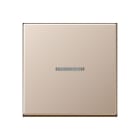 JUNG - KNX RF Taster 1fach, Duroplast lackiert, Serie A, champagner