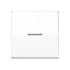 JUNG - KNX RF Taster 1fach, Duroplast, Serie AS, alpinweiß