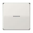 JUNG - KNX RF Taster 1fach, Duroplast, Serie CD, lichtgrau