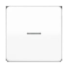 JUNG - KNX RF Taster 1fach, Duroplast, Serie CD, alpinweiß