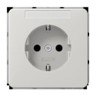 JUNG - SCHUKO Steckdose, 16A 250V ~, SAFETY+, Duroplast, Serie CD, lichtgrau