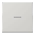 JUNG - KNX RF Taster 1fach, Duroplast, Serie LS, lichtgrau