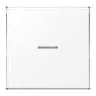 JUNG - KNX RF Taster 1fach, Duroplast lackiert, Serie LS, schneeweiß matt