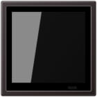 JUNG - KNX Raumcontroller LS TOUCH, Serie LS, dark (lackiertes Aluminium)