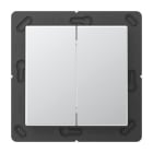 JUNG - Bluetooth® Low Energy Funk-Wandsender 4-kanalig, Serie A, aluminium
